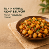 100% Pure Wood Cold Pressed Groundnut Oil (Peanut Oil) – Traditional Chekku Extracted | Chemical-Free | 1 Litre