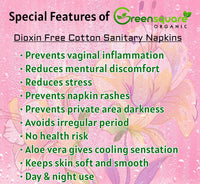 Bio- Cotton Sanitary Napkins- XXL - 6 Nos